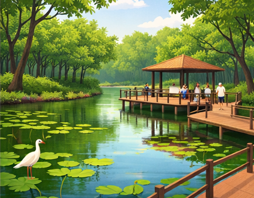 Natureza e Relaxamento no Mangal