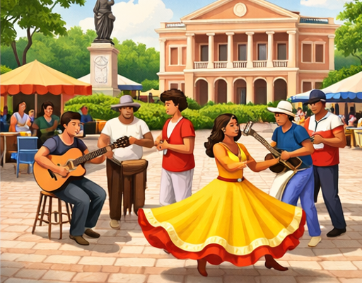 Cultura e Tradição na Praça da República